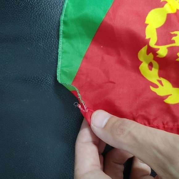 Eritea Flag 12" x 10" - Used, Acceptable Condition - Picture 4 of 7